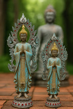 The Divine Duo-Budha Figurines